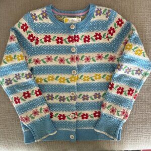Mini Boden Cotton Cardigan.  Girls Size 7-8Y.